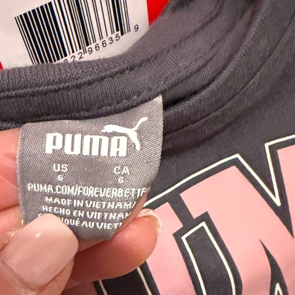 Puma Pink and Gray Kids' Outfit Set - Picture 7 of 8